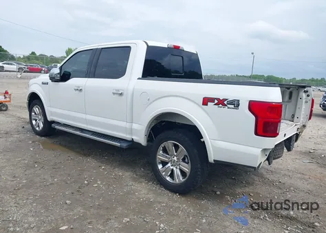 2020 Ford F-150 Lariat from USA, damaged, VIN 1FTEW1E45LKD37553